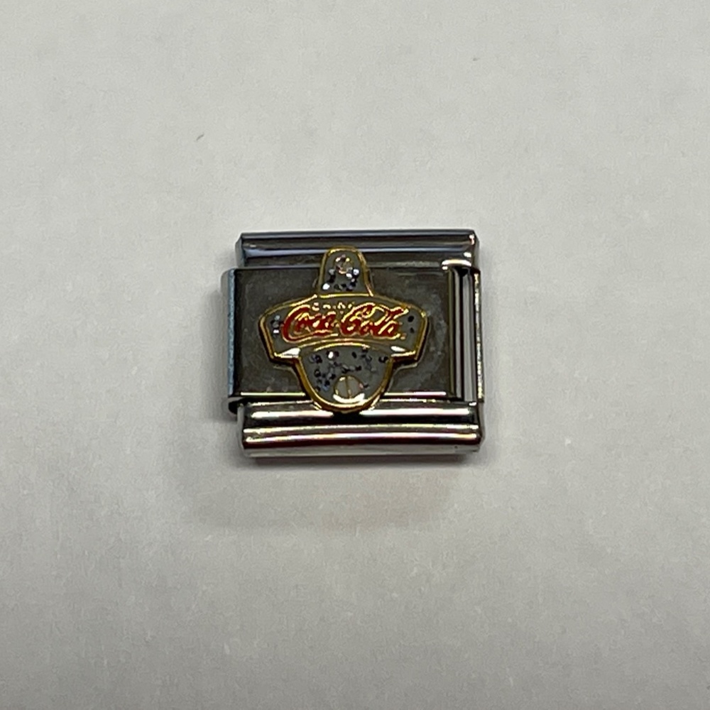 Casa D'oro Coke Coca Cola #18 Italian Charm 9mm